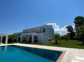 Greek Villas Justine View Beach，位于基利尼的酒店