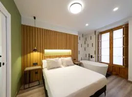 Precioso loft con bañera de isla