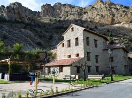 Hotel De Montaña Molino Alto，位于Aliaga的酒店