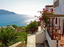 Aegean Village Beachfront Resort，位于阿莫皮卡尔帕索斯机场 - AOK附近的酒店