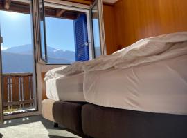 VISP erblick H O T E L AUSSERBERG & Late Check-in，位于奥塞尔贝格Air Zermatt附近的酒店