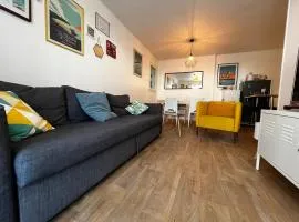 Bel appartement T3 avec jardin, piscine et parking, proche plage à Hendaye - FR-1-239-739