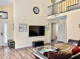 DT Reno - 4BR Home with Patio, BBQ Grill, Games Room，位于里诺的酒店