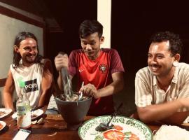Vera Sunset homestay local experience with lao family