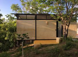 Bungalow Doble Con Vista parcial al Mar, Cocina Completa，位于Cuatunalco的酒店
