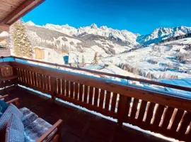 Ski-in & Ski-out out Chalet Maria with amazing mountain view