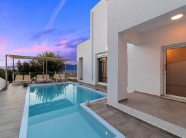 Cretan Sunset Villa Heated Pool，位于Dhrámia的家庭/亲子酒店
