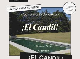 El Candil，位于圣安德烈斯德希莱斯的度假屋