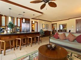 Ko Olina Beach Villas O410 - 2BR Luxury Condo with Partial Ocean View，位于卡波雷的豪华酒店