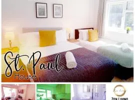 Cozy 4 Bedroom House in Smethwick with 4 bathrooms perfect for contractors and families