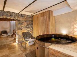 Hébergement Deluxe avec Grand Jacuzzi et Sauna Millau，位于米洛的乡村别墅