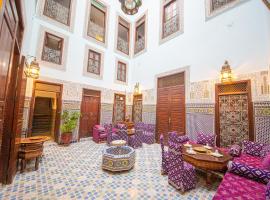 巴巴摩洛哥传统庭院住宅，位于非斯的酒店