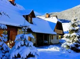 Charming wooden house with sauna in the heart of Kranjska Gora，位于克拉尼斯卡戈拉的酒店