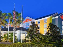 杰克逊维尔奥伦奇公园希尔顿花园旅馆，位于橘园Florida Yacht Club Marina附近的酒店