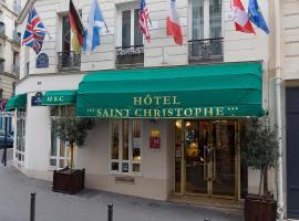圣克里斯托福酒店，位于巴黎巴黎植物园附近的酒店