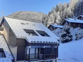 Studio cabine spacieux 4 pers, proche pistes et village, balcon et parking, Arêches-Beaufort - FR-1-342-295