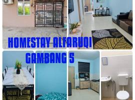 HOMESTAY ALFARUQI GAMBANG (5)，位于Kampong Pohoi的度假屋