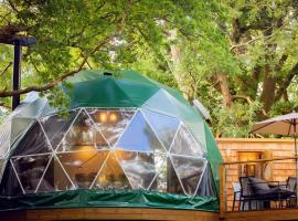 Luna Domes，位于Chiddingstone的山林小屋