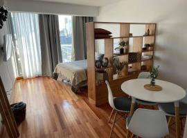 Moderno departamento Palermo vista La Rural，位于布宜诺斯艾利斯Galileo Galilei Planetarium附近的酒店