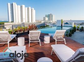 Torre Sofia magnific apartments & estudios with great amenities，位于坎昆Cancun Bullfight ring附近的酒店