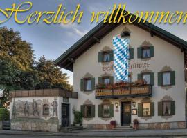 Gasthof und Pension Neuwirt，位于伦格里斯的酒店