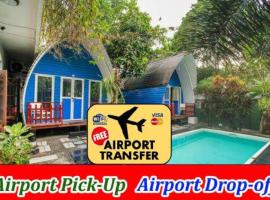 A4 Residence Colombo Airport -by A4 Transit Hub & Airport J Dream Resort - free pickup & drop Shuttle Serviceトランジットホテル，位于卡图纳耶克的青旅