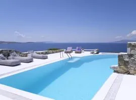 Paradisiacal Villa with Pool and Sea View in Mykonos