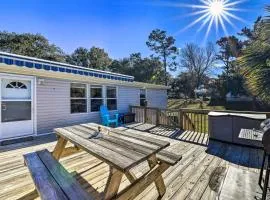 Atlantic Beach Home with Decks and Fire Pit