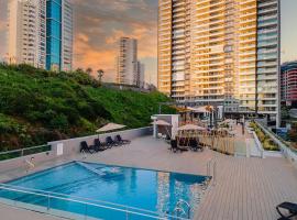 Costa de Montemar, Concón, Departamento Familiar 2D, 2B, para 6 personas，位于康康的酒店