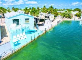 NAUTILUS...ocean front cottage retreat ~，位于Cudjoe Key的酒店