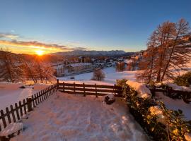 Studio avec jardin et vue imprenable sur Valberg et le Saint Honorât，位于Péone的酒店