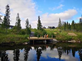 Blåfjell hundesenter fjellhotell，位于莫舍恩Coastal Route Terminal Sandnessjøen附近的酒店