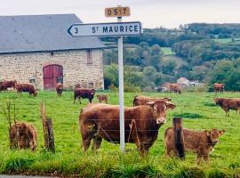 Auberge Le Saint Maurice，位于Saint-Maurice-près-Pionsat的酒店