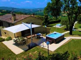 Villa Anna heated pool two outdoor jacuzzi and sauna