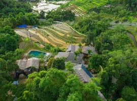 PuLuong BamBoo，位于Huyện Bá Thước的山林小屋