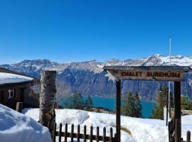 Burehüsli Axalp，位于阿克斯普的度假屋