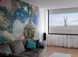 Cozy apartment near Lõunakeskus with home cinema