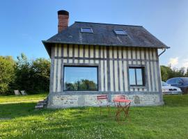Maisonnette au calme, 15 kms Honfleur/Deauville，位于Les Authieux-sur-Calonne的家庭/亲子酒店