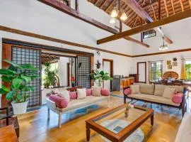 SaffronStays Laburnum House - 3BHK Pet-Friendly Villa with Pool, Lawn & Countryside Views