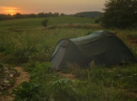 Rent a tent - Namiot w Praekologicznym gospodarstwie，位于Pozezdrze的豪华帐篷营地