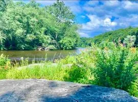 Scenic Views & River Access, Cozy River Home