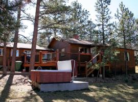 Mountain Pine Cabin by Rocky Mountain Resorts- #20NCD0296，位于埃斯蒂斯帕克的酒店