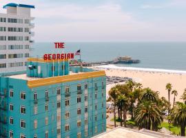 乔治亚酒店，位于洛杉矶Santa Monica Pier Aquarium附近的酒店