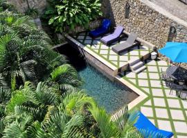 OASIS Penthouse with private garden & shared pool，位于Koolbaai的酒店