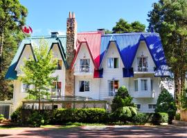 坎波斯杜若尔当加拿大旅舍，位于坎波斯杜若尔当约丹山庄会议中心附近的酒店