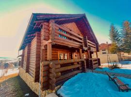 TRINITY Log Cabin Wellness resort，位于什特尔巴的酒店