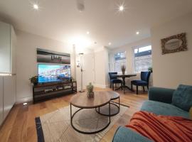 Ritual Stays stylish 1-Bed Flat in the Heart of St Albans City Centre with Working Space and Super Fast WiFi，位于圣奥尔本斯的度假短租房