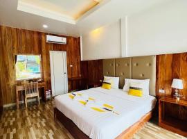kinjo park park pool delux1 single bed，位于Ban Sai Liang的酒店