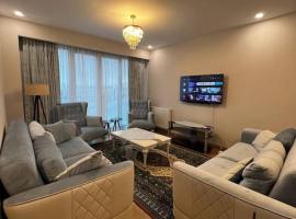 Lux 2+1 apartment in Başakşehir ISTANBUL，位于巴斯克希尔的酒店