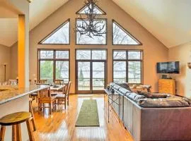 Lakefront Roscommon Home with Game Room and Dock!